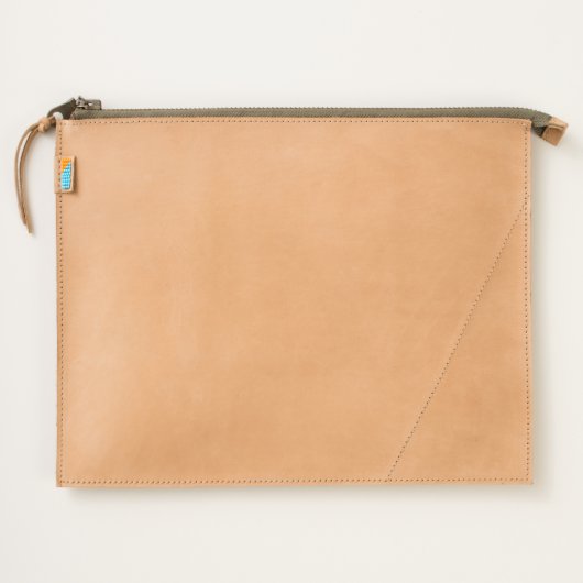 Leather Travel Pouch (Front)