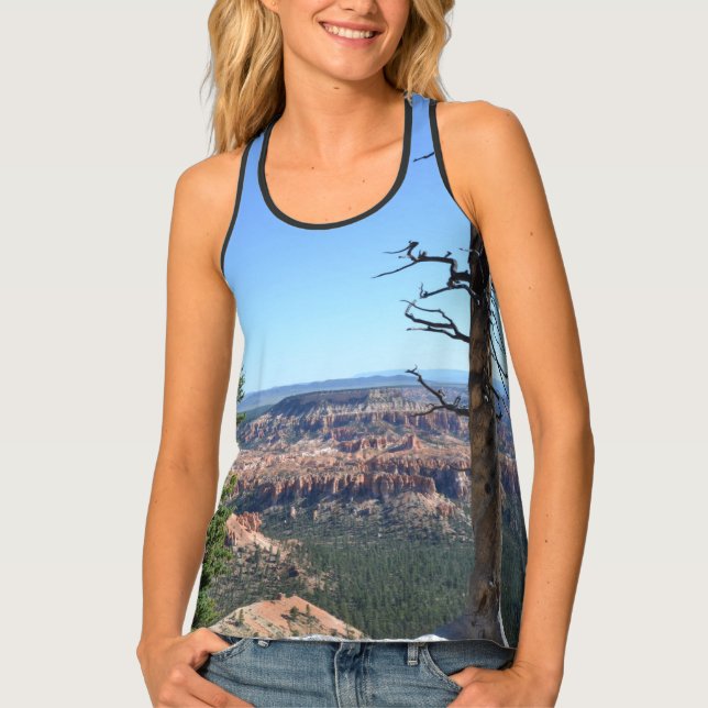 Create your own travel vacation photo tank top (Front)