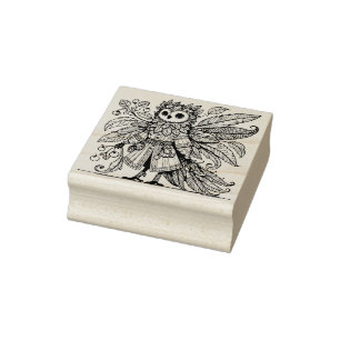 Create Your Own Traveling Gypsy Owl Guide Rubber Stamp