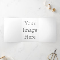 Create Your Own Tri-Fold Holiday Card