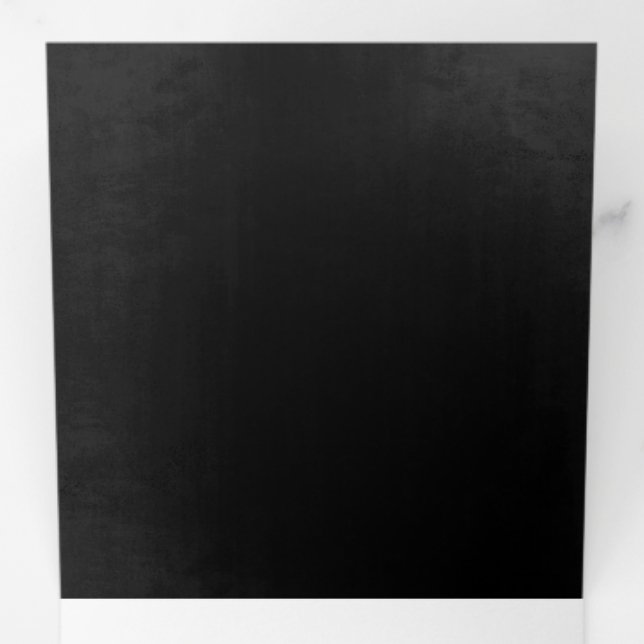 Create Your Own Tri-Fold Program (Inside First)