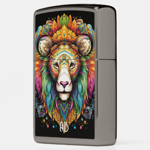 Create Your Own Tribal Kodiak Bear Totem Animal Zippo Lighter