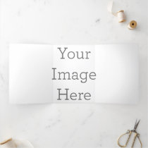 Create Your Own Trifold Christmas Card