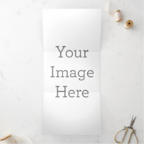 Create Your Own Trifold Letter Fold Holiday Card