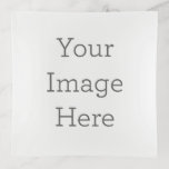 Create Your Own Trinket Tray<br><div class="desc">Upload your own design or photograph to personalize this square glass trinket tray!</div>