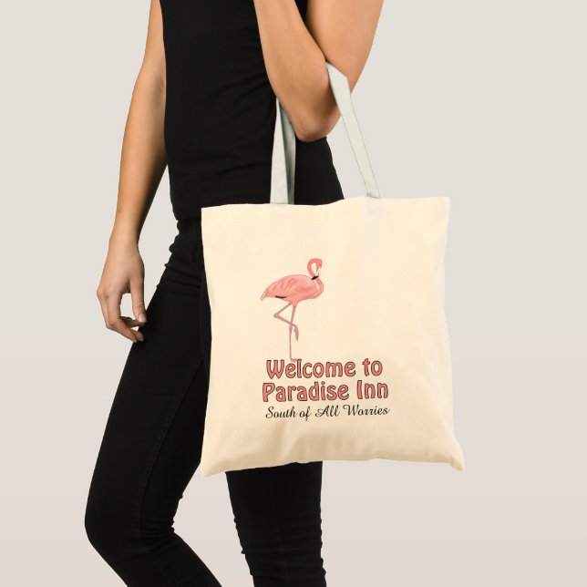 Create Your Own Tropical Coastal Guest Welcome Tote Bag (Front (Product))