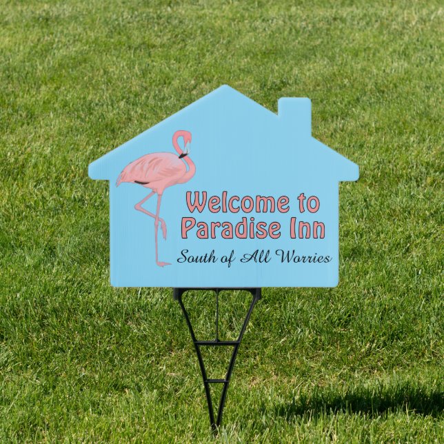 Create Your Own Tropical Coastal Theme Welcome Sign (Insitu)