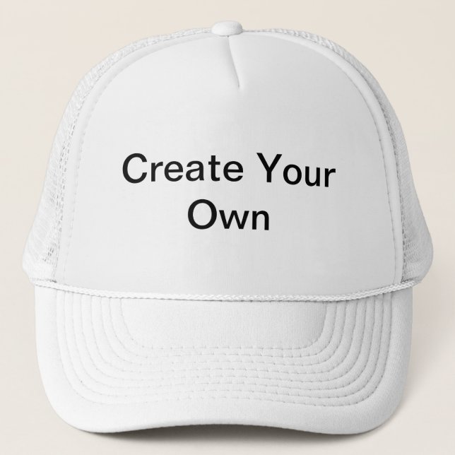 Create Your Own Trucker Hat (Front)