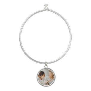 Create Your Own Two Photo Custom Pic DIY Bangle Bracelet