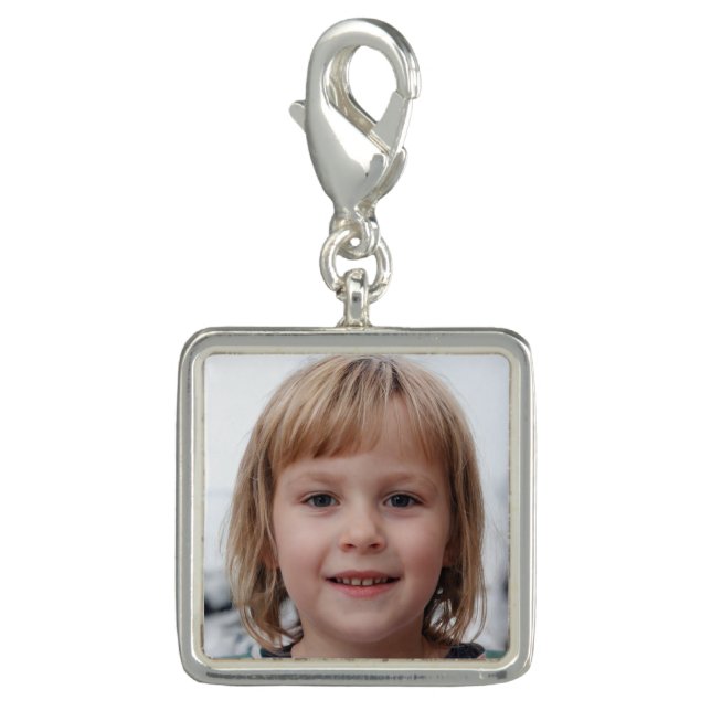 Create Your Own Two-sided Family Photo Charm (Front)