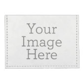 Tyvek® Card Case Wallet, Grey with Grey Threading (Front)