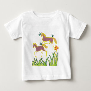 Create Your Own Unicorn Flora Power Cute Aesthetic Baby T-Shirt