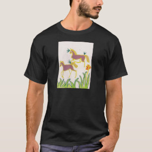 Create Your Own Unicorn Flora Power Cute Aesthetic T-Shirt