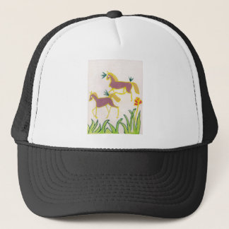 Create Your Own Unicorn Flora Power Cute Aesthetic Trucker Hat
