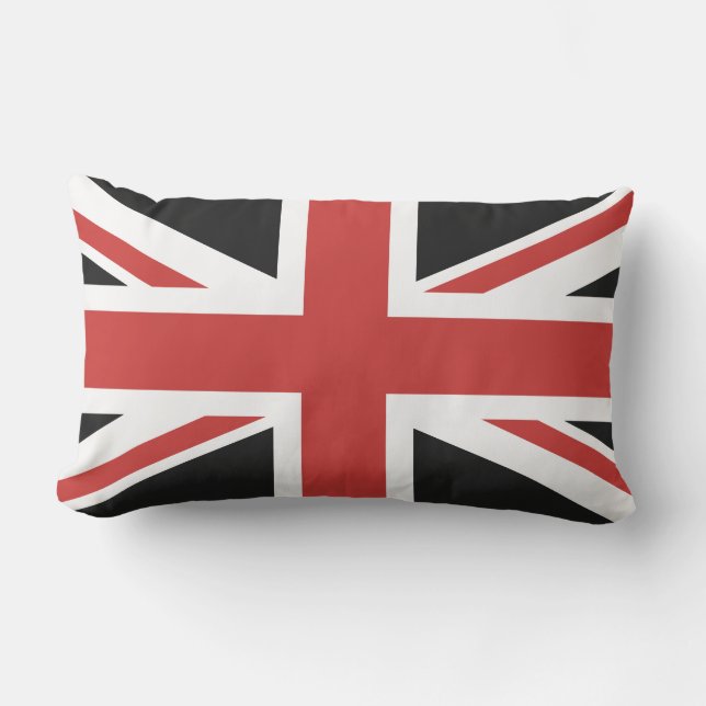 Create Your Own Union Jack Outdoor Pillow (Front)