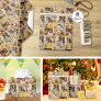 Create Your Own Unique 9 Photo Collage Wrapping Paper