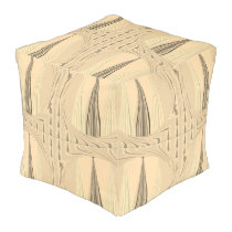 Create Your Own Unique Edgy Posh Pattern Design Pouf