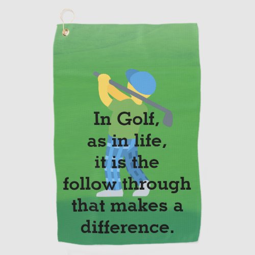 Create Your Own Unique Golf Towels