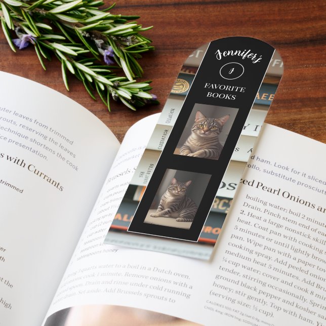 Create your own unique personal pet photo collage bookmarks (Book)