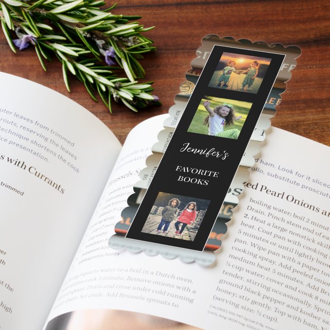 Create your own unique personal photo collage book bookmarks (Book)