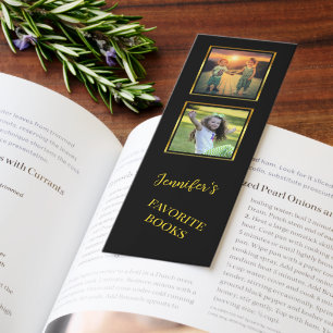 Create your own unique personal photo collage bookmarks