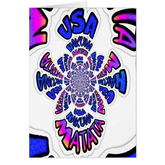 Create Your Own United States of America Fun Art (Front)