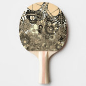Create your own Urban infinity floral Camo Stylish Ping Pong Paddle (Front)