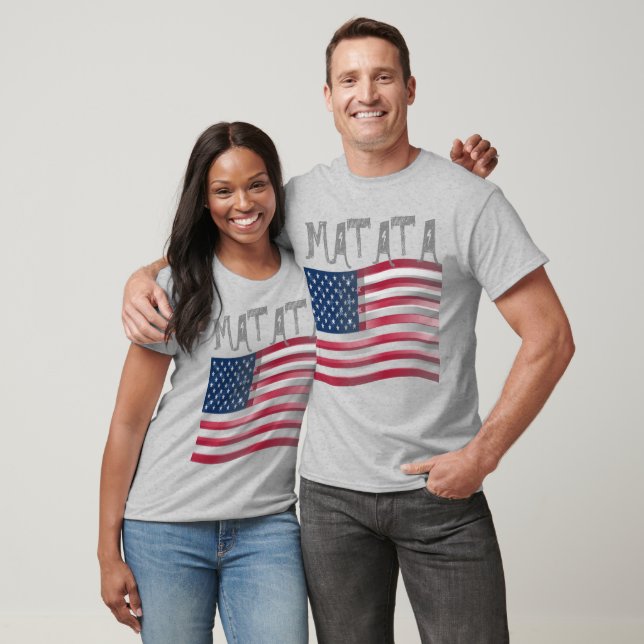 Create Your Own USA Hakuna Matata T-Shirt (Unisex)