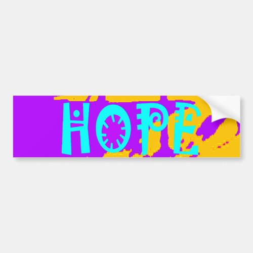 Create Your own USA Hope We Are Stronger Together  Bumper Sticker