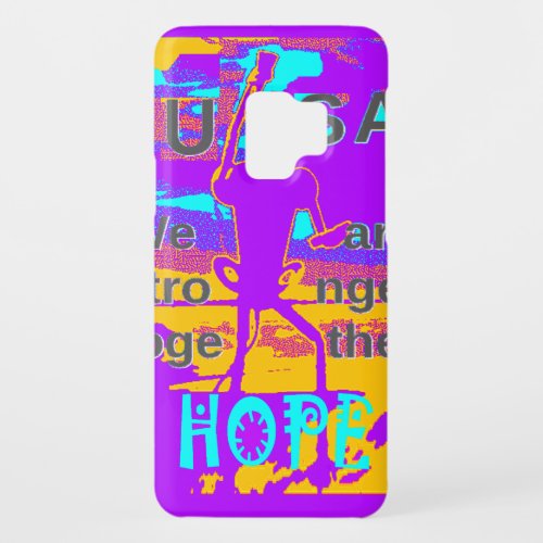 Create Your own USA Hope We Are Stronger Together  Case_Mate Samsung Galaxy S9 Case