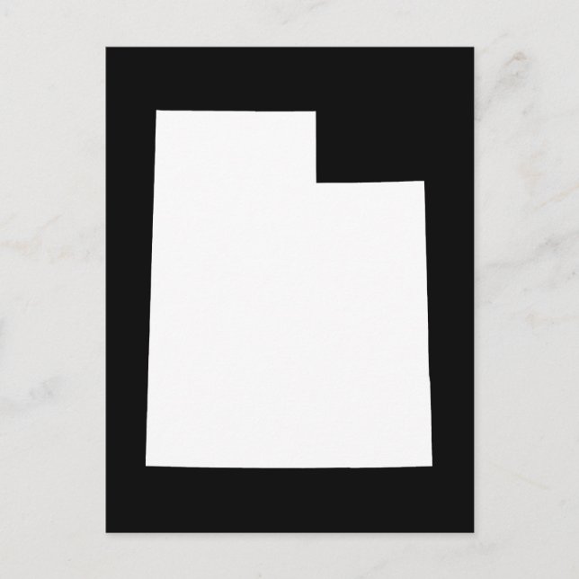 Create Your Own Utah Moving Announcement Postcard (Front)