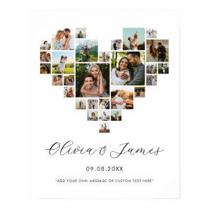 Create Your Own Valentines Day Photo Collage Poster