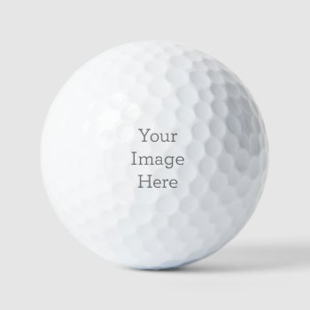 Create Your Own Value Regular Golf Ball by zazzle_templates at Zazzle