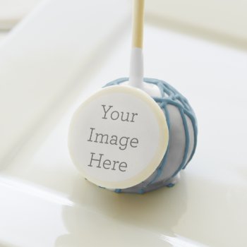 Create Your Own Vanilla Cake Pops by zazzle_templates at Zazzle