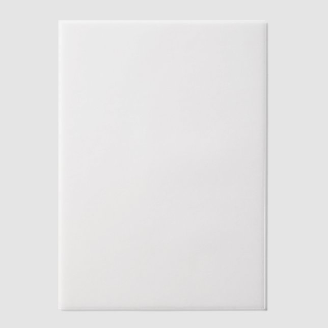 Create Your Own Vellum Invitations (Front)