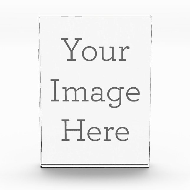 5x7 Vertical Block Award (Front)