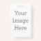 Create Your Own Vertical Plastic Badge