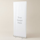 Create your own Vertical Retractable Banner