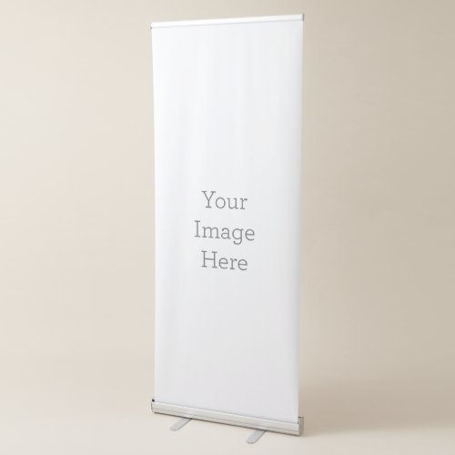 Create your own Vertical Retractable Banner