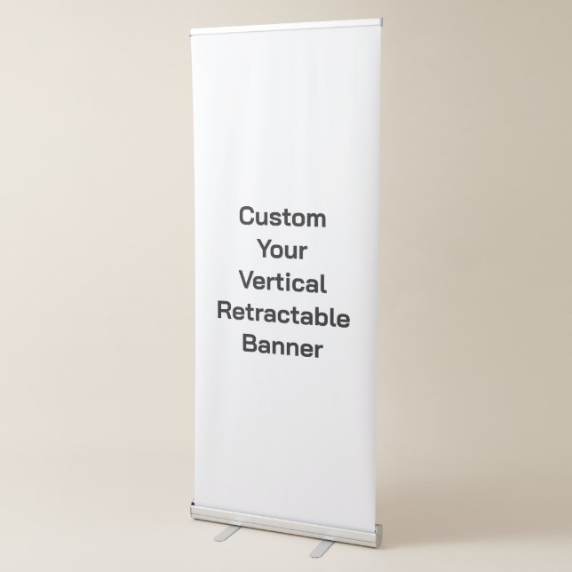 Create your own Vertical Retractable Banner (3/4)