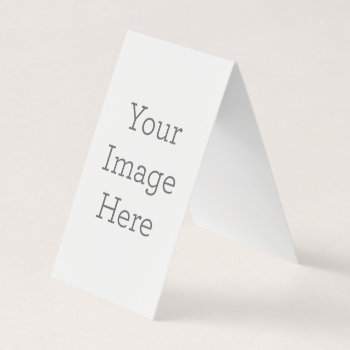 Create Your Own Vertical Tent Fold Card by zazzle_templates at Zazzle