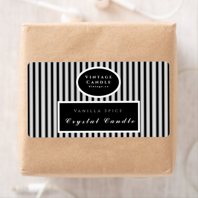 Create Your Own Vintage Candle Label (Insitu)