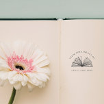 Create Your Own Vintage From The Library Of  S Self-inking Stamp<br><div class="desc">Beautiful and classic stamp "from the library of" with your custom name to personalize your library books. The stamp features a curved elegant text on the top, a gorgeous image of an open book at the center, and your custom name below it. Click the personalize button to add your information,...</div>