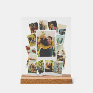 Create Your Own Vintage Instant Film Photo Collage Acrylic Sign