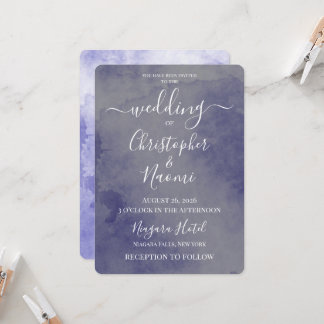 Create Your Own Vintage Texture Wedding Invitation