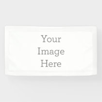 Create Your Own Vinyl Banner, 1.6'x3' Banner
