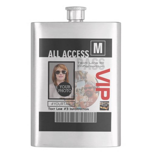 Create Your Own VIP Pass 8 ways to Personalize Hip Flask
