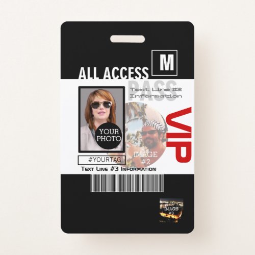 Create Your Own VIP Pass 8 ways to Personalize it Badge