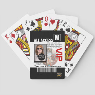 Create Your Own VIP Pass 8 ways to Personalize Poker Cards