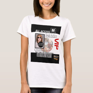 Create Your Own VIP Pass 8 ways to Personalize T-Shirt
